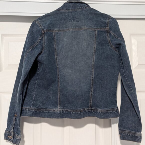 Old Navy Size Small Stretch Jean Jacket - Picture 4 of 5